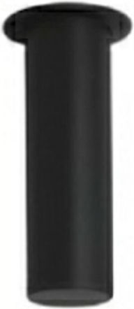 Import Hellas A160 Metallic Furniture Leg Suitable for Table / Coffee Table / Office 4.2x4.2x15cm Matte Black 15 Pieces A160-15-BLACK