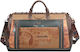 Janet & Janet Sack Reise Braunes Stoff Y32cm