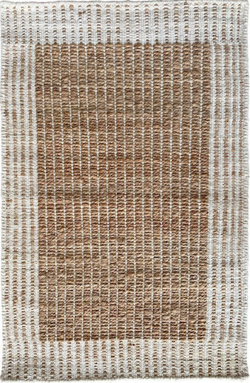 Bekas Carpets Nature Lucrat manual Covor Rectangular Bej