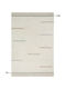 Bekas Carpets Joy Steps 1-iag-3556 Rug Rectangular Cotton Ecru