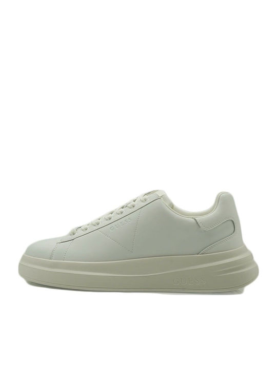 Guess Elba Ανδρικά Sneakers Λευκά