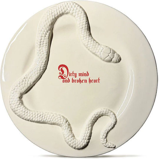 Incartato Ceramics The Forbidden Collection Platou Decorativ Rotundă Ceramică Dirty Mind 1buc 28x28buc Incartato Ceramics The Forbidden Collection Platou Decorativ Rotundă Ceramică Dirty Mind 1buc 28x28buc
