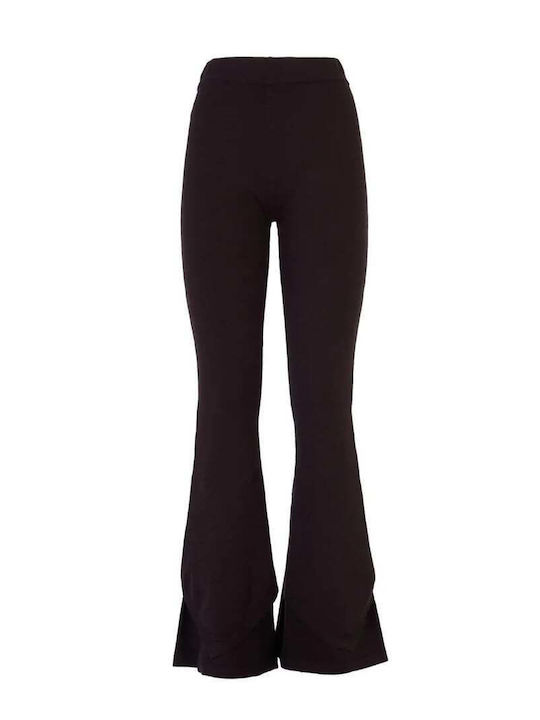 Women's Fabric Trousers Coffee