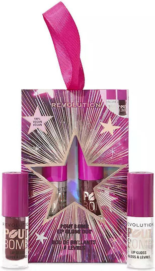 Revolution Beauty Bomb Σετ Μακιγιάζ για τα Χείλη 2τμχ