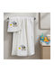 Lino Home Σετ Βρεφικές Πετσέτες 2τμχ Μπεζ Βάρους 450gr/m²