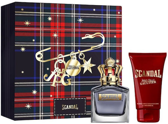 Jean Paul Gaultier Scandal Pour Men's Set with Eau de Toilette