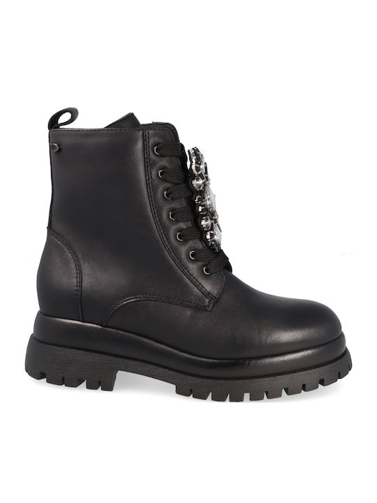 Ghete Dama Chelsea De Piele Negre