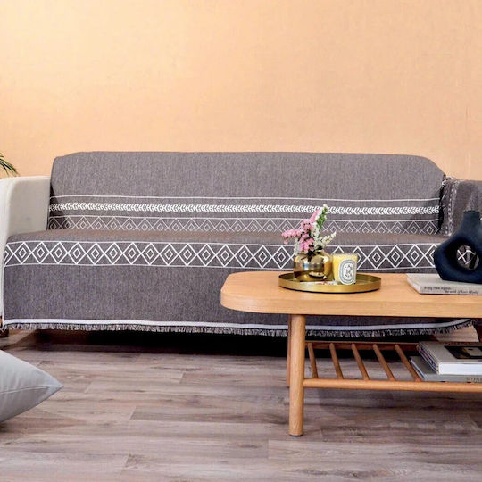 GM Home Πολυθρόνας Π175xΜ180cm Γκρι