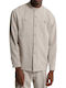 Μακρυμάνικo Overshirt Ecru
