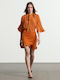 Summer Mini Dress Orange