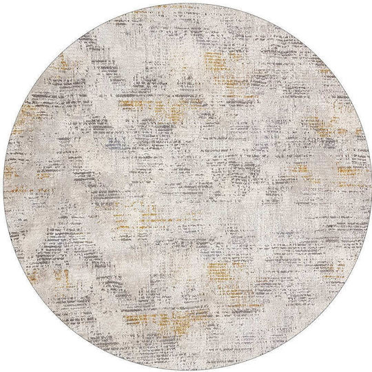 Decostar Oblong Covor Rotund Gri