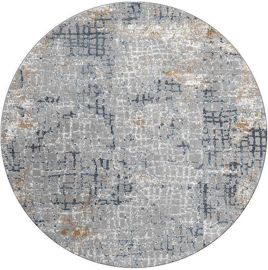 Ns Carpets Covor Rotund Marină gri