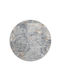 Ns Carpets Rug Round Grey Navy