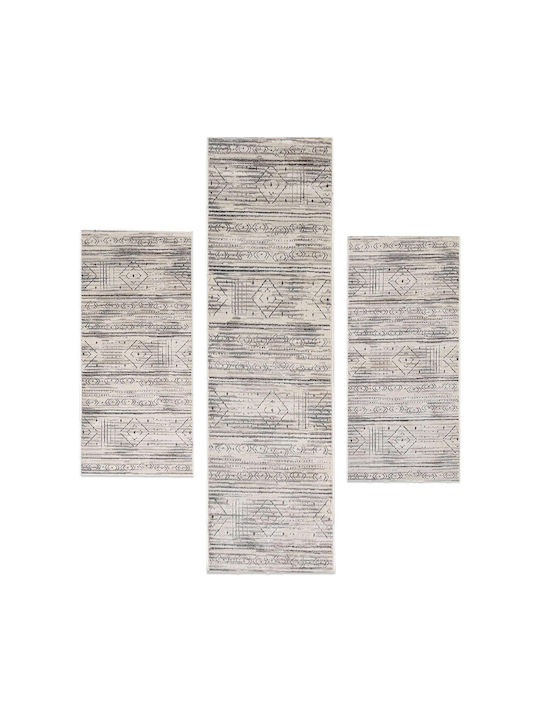 Balsan Cairo-s Giza Modern Bedroom Rugs Set Beige P621585 3pcs