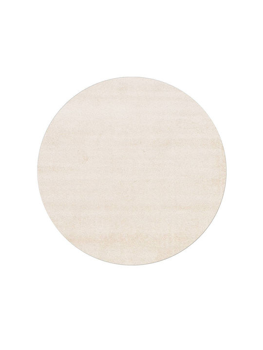 Decostar Dolce-r 71181-066 Χαλί Στρογγυλό Εκρού Φ140cm