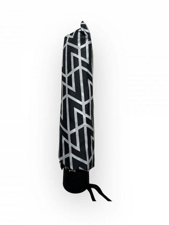 Rain Umbrella Compact Black
