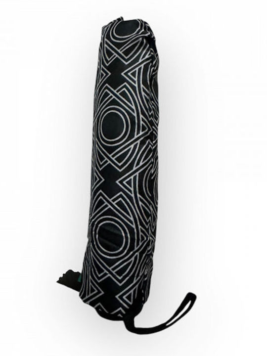 Rain Umbrella Compact Black