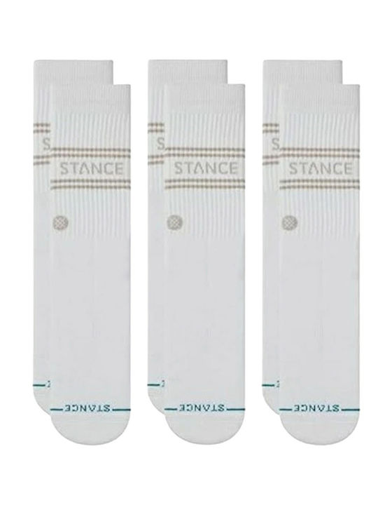 Stance Șosete Sportive Albe 3 perechi