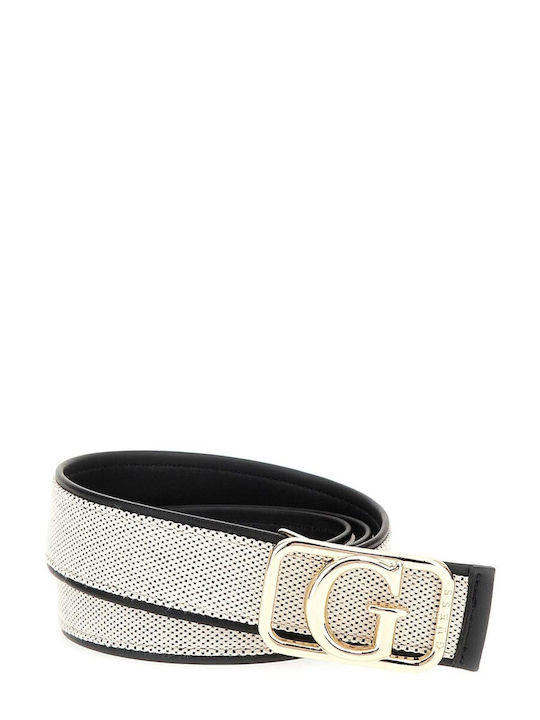 Guess Damen Gürtel Schwarz