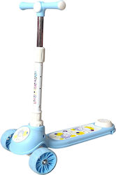 Miko Kinderroller Klappbar 3-Rad mit LED-Beleuc...