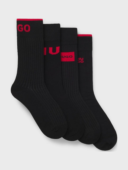 Hugo Socken Black 4Pack