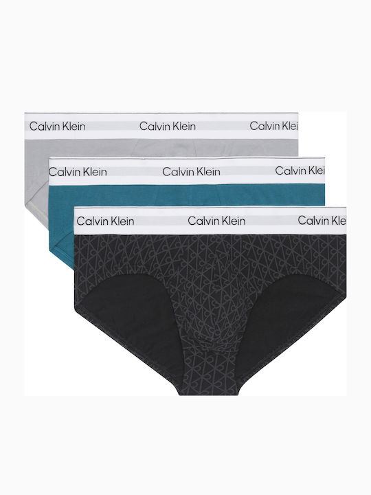 Calvin Klein Ανδρικά Σλιπ Multi Color 3Pack