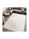 Heinner Teppich Rechteckig Synthetisch,Polyester/Cotton/Leather Ecru