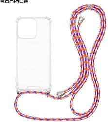 Silicone Case Cord Sonique Armor Clear Oppo Ren...