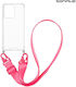 Silicone Case Strap Sonique Armor Clear Oppo Re...