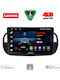 Lenovo Car Audio System for Fiat 500 2007-2015 (Bluetooth/USB/AUX/WiFi/GPS/Apple-Carplay/Android-Auto) with Touch Screen 9"