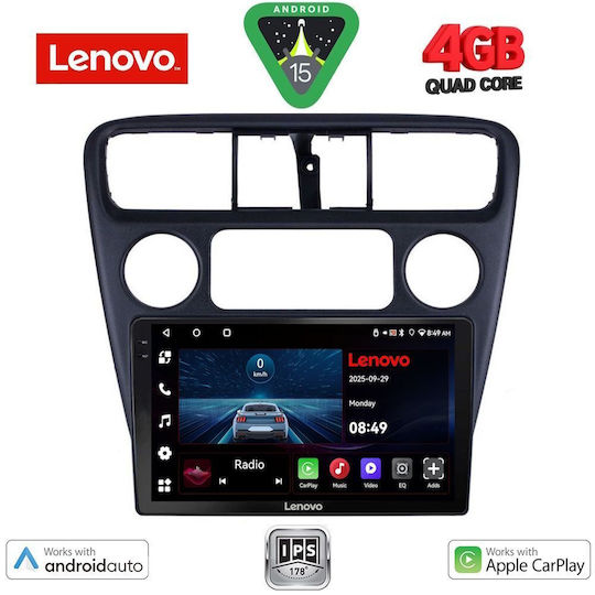 Lenovo Car Audio System for Honda Accord 1998-2004 (Bluetooth/USB/AUX/WiFi/GPS/Apple-Carplay/Android-Auto) with Touch Screen 9"