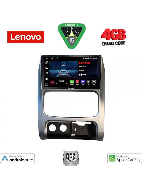 Lenovo Car Audio System for Jeep Cherokee / Liberty 2002-2007 (Bluetooth/USB/AUX/WiFi/GPS/Apple-Carplay/Android-Auto) with Touch Screen 9"