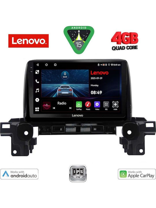 Lenovo Car Audio System for Mazda CX-5 2017 (Bluetooth/USB/AUX/WiFi/GPS/Apple-Carplay/Android-Auto) with Touch Screen 9"