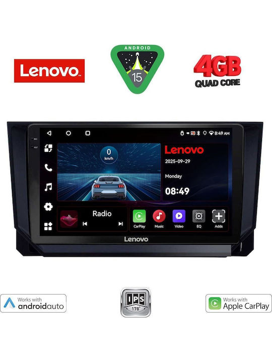 Lenovo Car Audio System for Mazda CX-9 2006-2015 (Bluetooth/USB/AUX/WiFi/GPS/Apple-Carplay/Android-Auto) with Touch Screen 10"