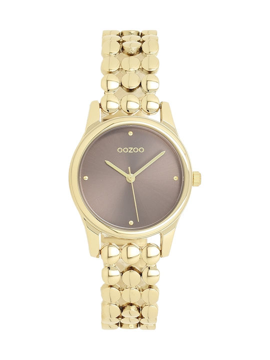 Oozoo Timepieces Ρολόι Μπαταρίας με Μεταλλικό Μπρασελέ