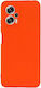 Xiaomi Poco Back Cover Silicon Portocaliu (Xiaomi Poco X4 GT)