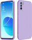 Back Cover Σιλικόνης Λιλά (Oppo Reno6)