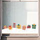 Christmas Shop Window Gift Display 145x41cm