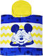 Stamion Детско Пончо Mickey 50x100см Син