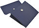 Raffled Pocket Cap 18x16cm Blue