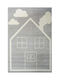 Bekas Carpets Детско килимче Бял 135x190см