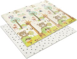 Lorelli Kids Rug Stars Green 200x180cm Thickness 10mm Lorelli Kids Rug Stars Green 200x180cm Thickness 10mm