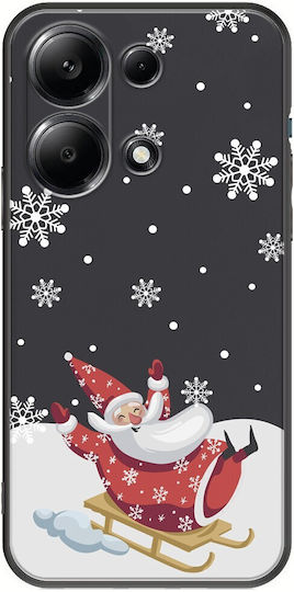 Happy Santa Xiaomi Redmi Note 14s Black TPU Black Silicone