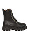 Kinderstiefel mit Reißverschluss Schwarz
