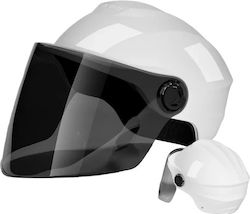FIXATO Casca Pentru Scuter Electric Universal În Culoare Albă