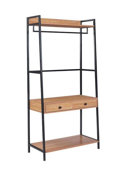Next Floor Garment Rack made of Metal Beige 169cm