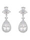 Gloria Hope Earrings with Stones