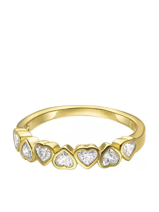 Vogue Ring made of Silver Gold Plated