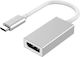 ATC Konverter USB-C / DisplayPort männlich zu USB-C / DisplayPort weiblich 1Stück 93078