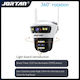 Jortan 001010727 IP Dual Κάμερα Παρακολούθησης Wi-Fi 9MP Αδιάβροχη με Αμφίδρομη Επικοινωνία